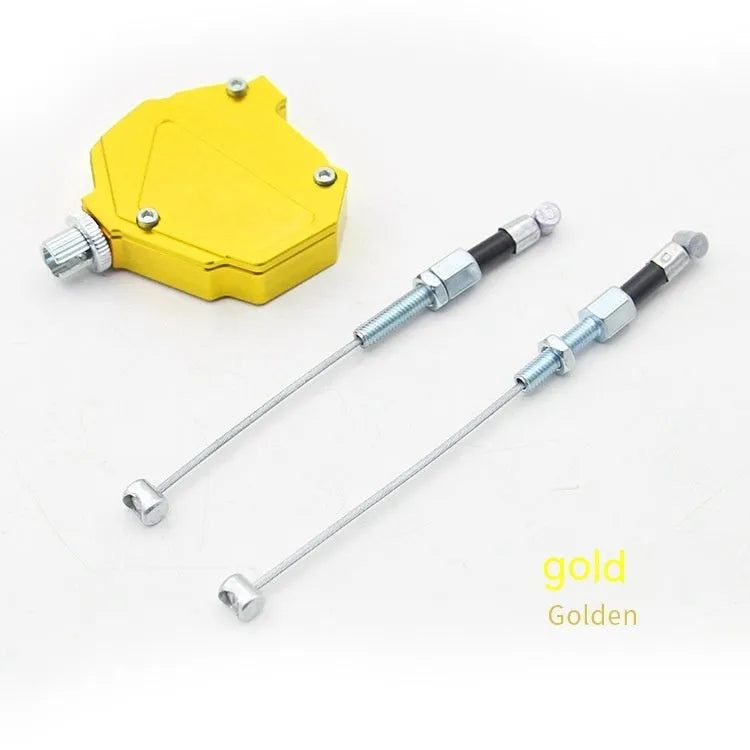 Aluminium alloy motorcycle labour-saving clutch box in multiple colours including red, blue, gold, black, orange, and silver.