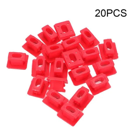 Black plastic BMW door trim panel snap clips for 3 7 X3 Series replacement