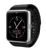 Smart watch with 1.54-inch touchscreen and silicone strap on a wrist