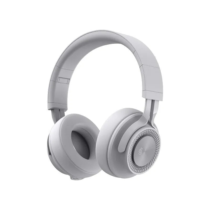 Red sports wireless Bluetooth headset showing power display, for calls and music with 18h battery.