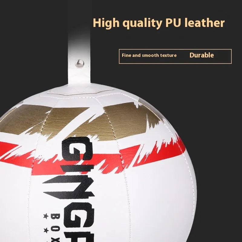 Hanging boxing speed ball training equipment for reaction and dodge practice in PU material