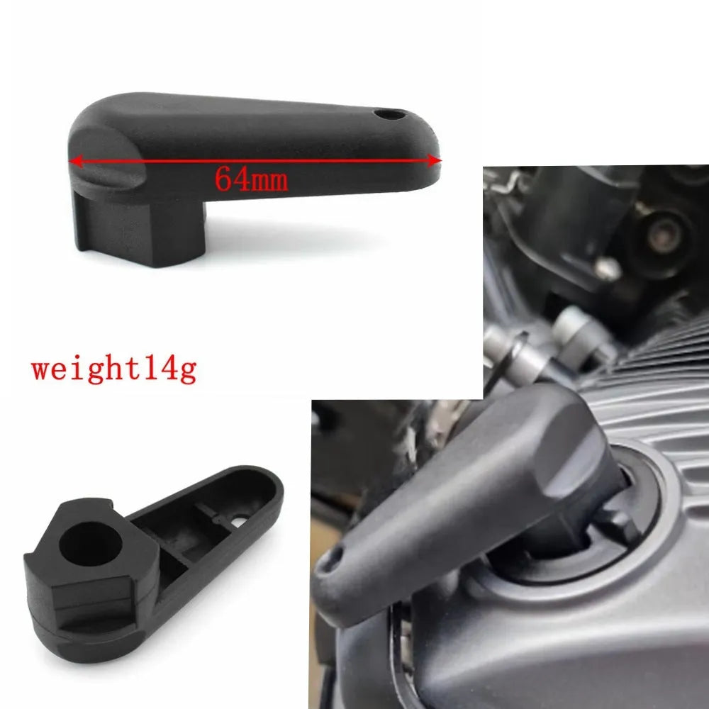 Black nylon adhesive quick release wrench for BMW motorcycle oil filter cap