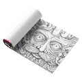 Acid tour coloured painting book with 200mm length for creative drawing projects