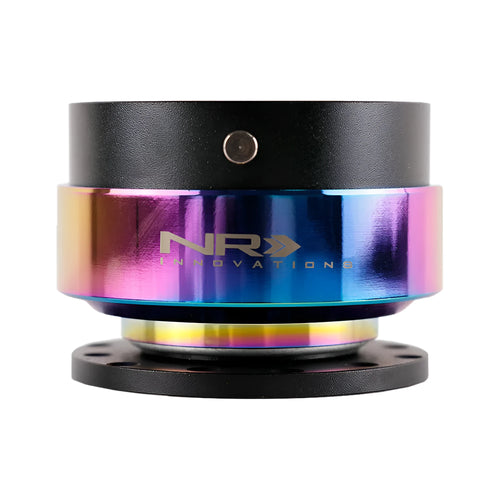 Colourful car steering wheel quick-release device with lockable connection base