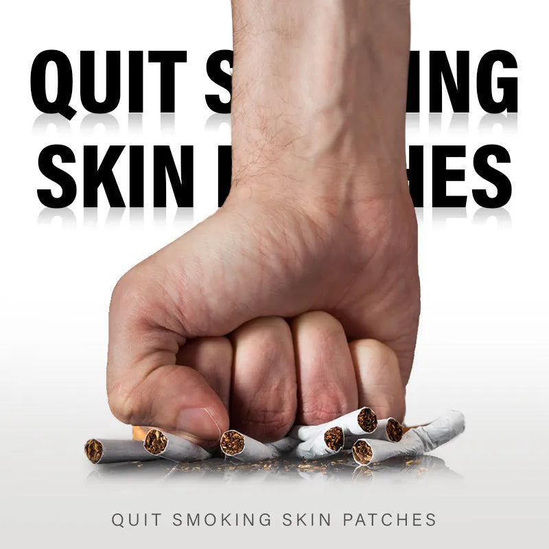 Box of 30 nicotine cessation patches with plant extract formula for men and women