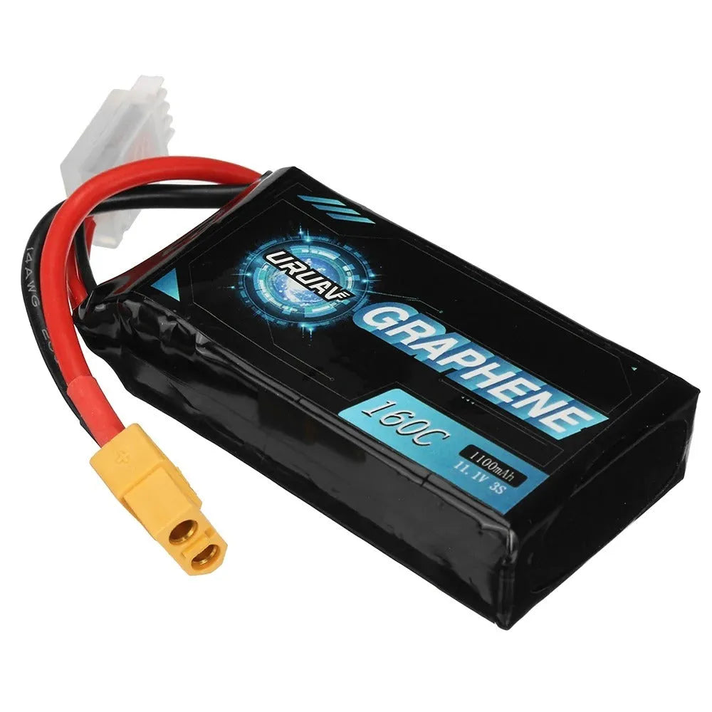 7.4V 1200mAh RC lithium battery pack for remote control cars and boats