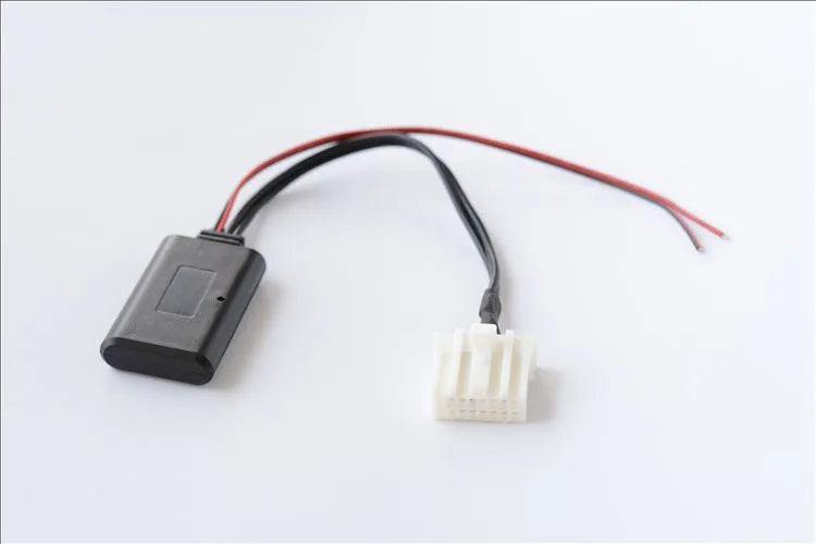Black Bluetooth audio cable for Mazda cars with AUX connection for 2006+ models