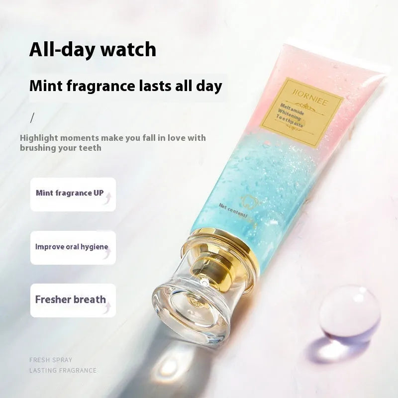 100g tube of nicotinamide dazzling white toothpaste for adult oral cleaning and whitening