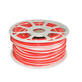 Flexible silicone neon light bar showing 8mm width and available in multiple colours on 50 metre roll