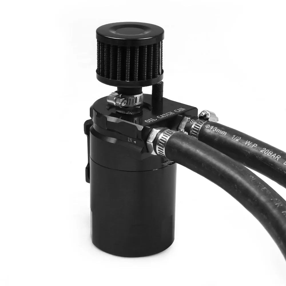 Aluminium alloy oil separator car modification part for Ford Expedition models in black, blue, red, or silver colours