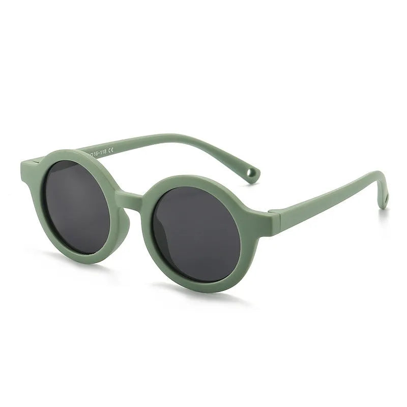 Children's round-frame sunglasses with UV400 protection for 0-3 year olds in various colours