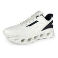 Men's breathable mesh casual trainers in three colours with round toe and lace-up design
