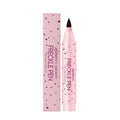 Freckle cosmetic pen in dark brown and light brown shades for artificial freckle application