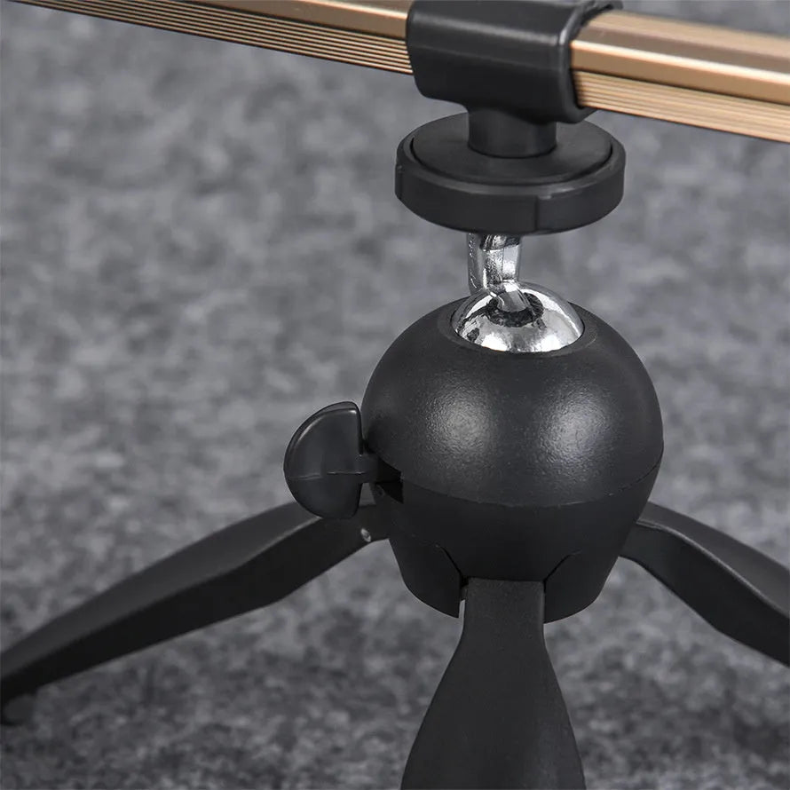Aluminium triangle ice fishing rod holder bracket for small fishing rods
