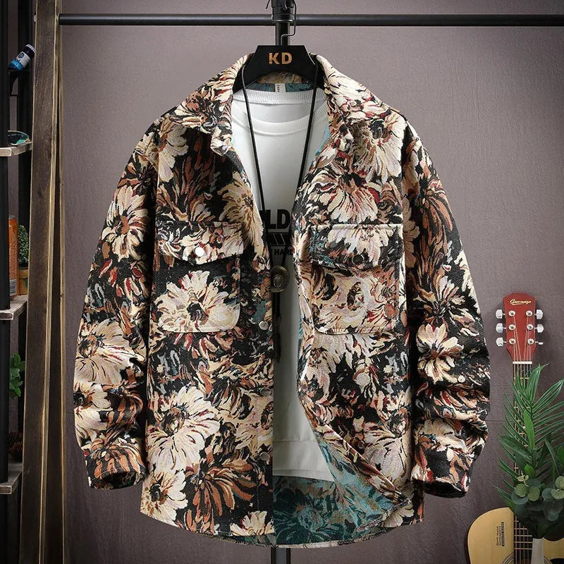 Casual lapel shirt coat in polyester available in multiple colours including blue, black, red, apricot and violet