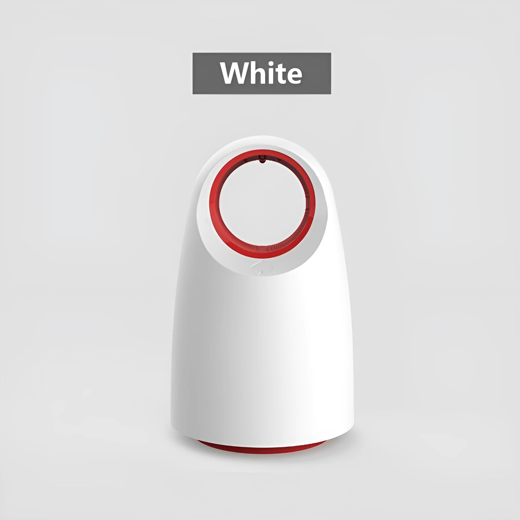 White or black household silent mosquito killer with USB cable, dimensions 12x12x21.5cm