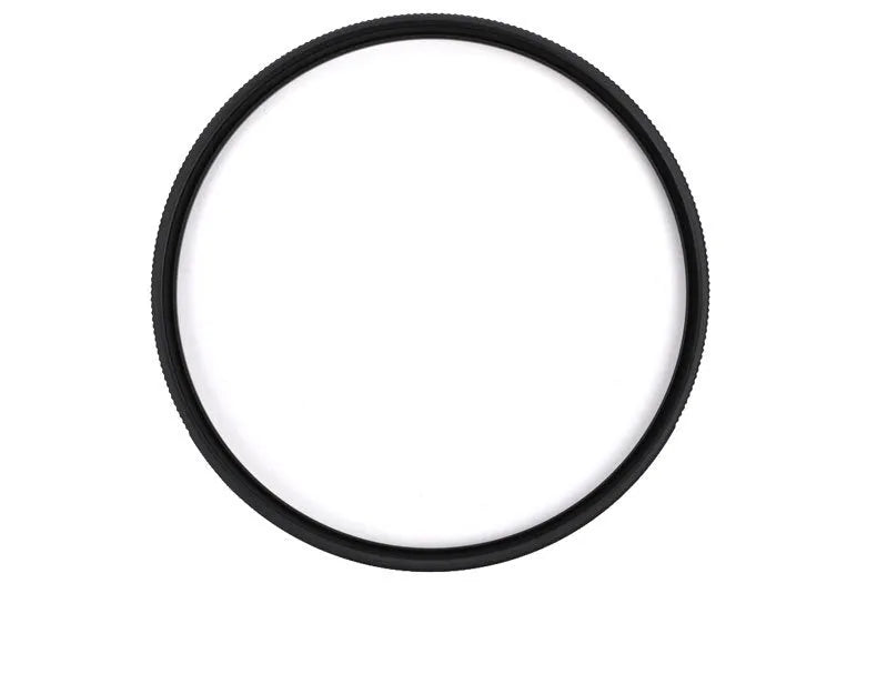 Black multi-coated camera filter protector for UV and mirror filters