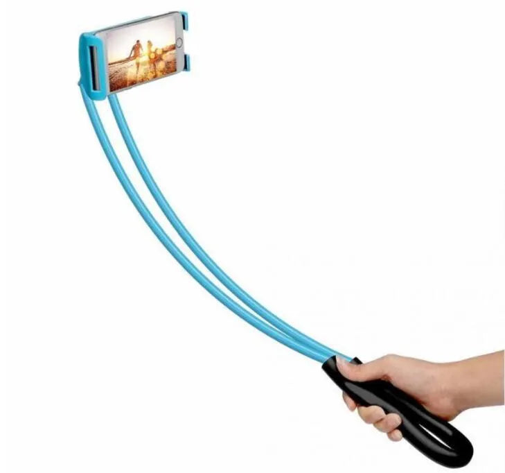 Universal smartphone holder with 360 degree rotation in multiple colours