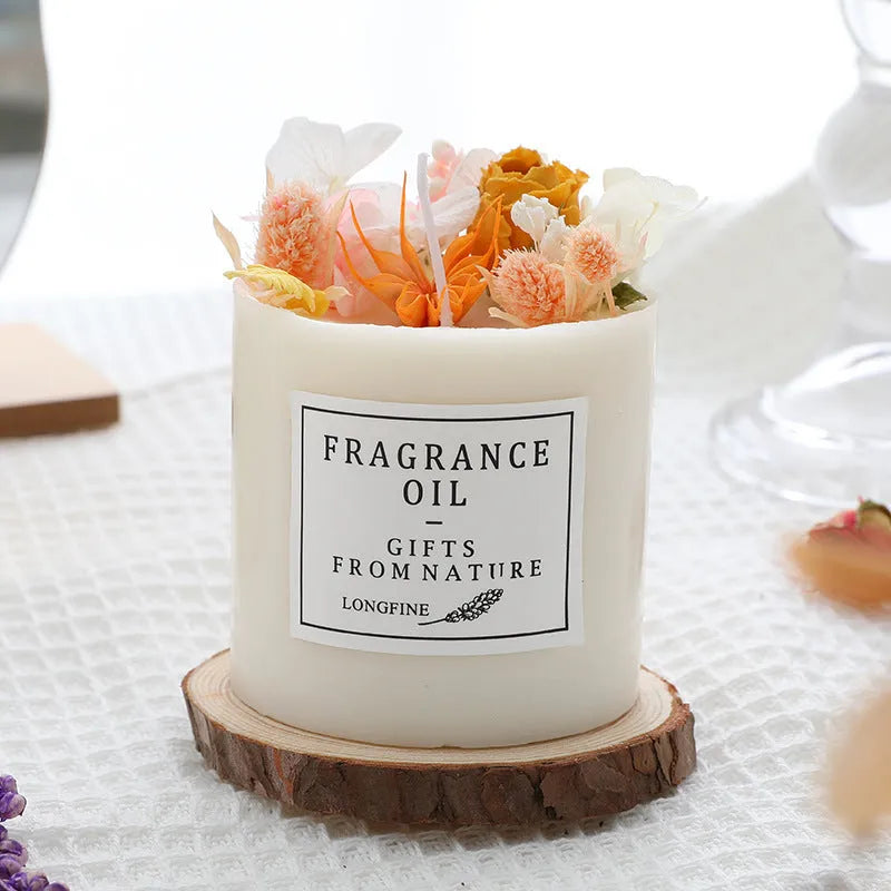 330g aromatherapy candle in choice of nine scents with optional gift packaging