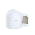 Fully enclosed oversized cat litter box in ABS plastic measuring 67.7x49x50cm
