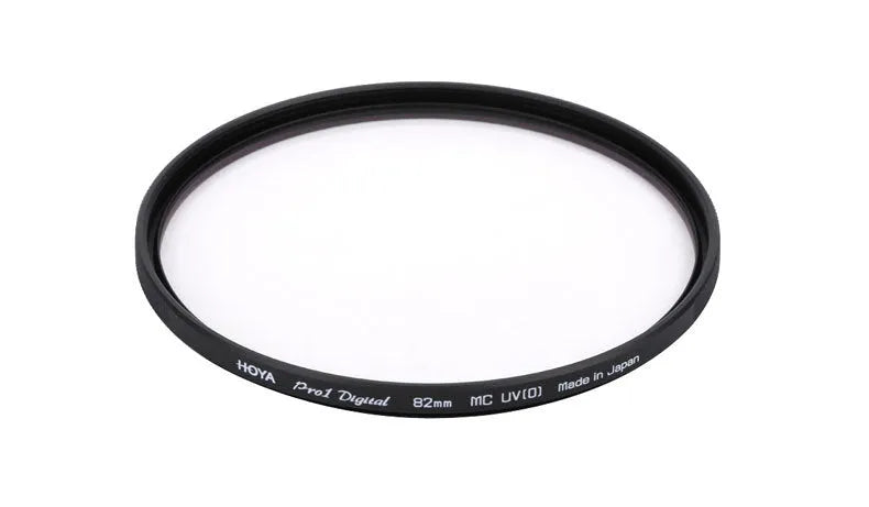 Black multi-coated camera filter protector for UV and mirror filters