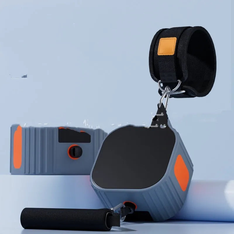 Multifunctional fitness equipment with adjustable resistance for chest expansion and rowing exercises