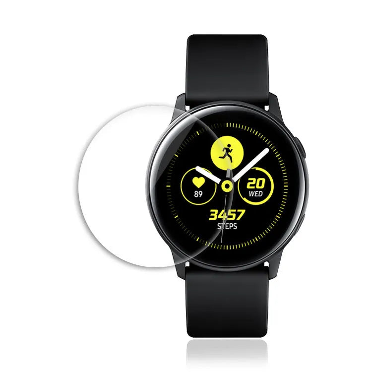 Samsung Galaxy Watch Active tempered glass full screen front film with anti-fingerprint anti-scratch properties
