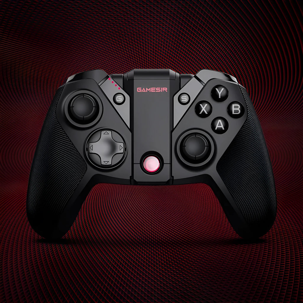 Black Gaishi chicken Type-C wired game controller with vibration function