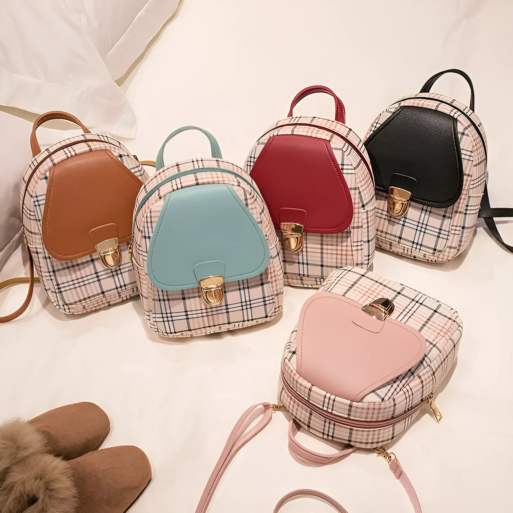 PU material diagonal phone bag with shoulder strap in five colour options