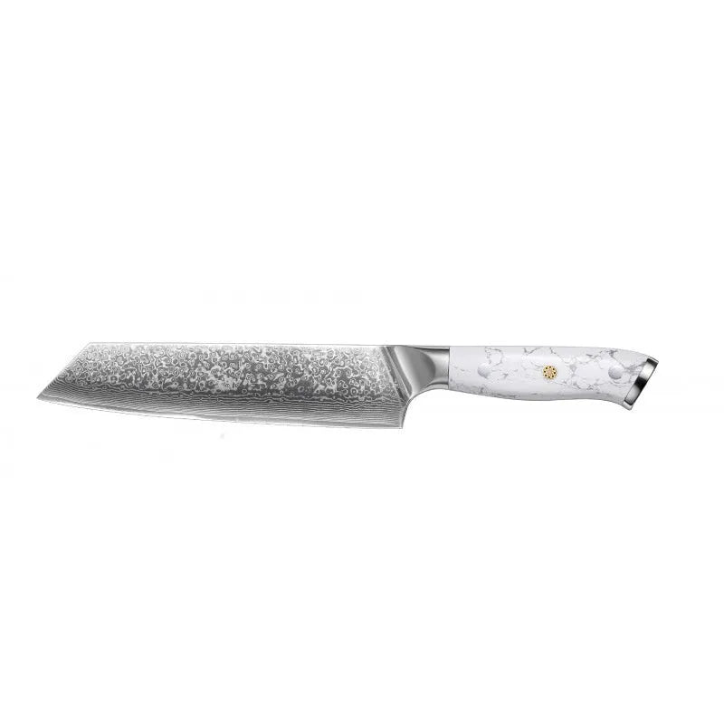 Damascus Special Combined Chef's Knife with 21cm VG10 blade and 32cm overall length