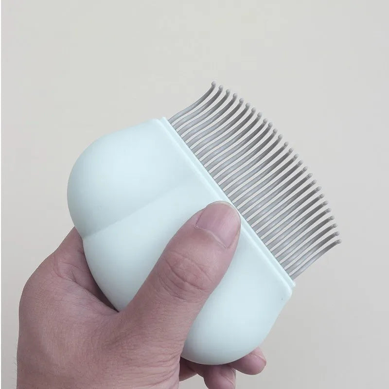 Paw Soft deshedding brush for pet grooming with 9cm brush head