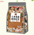 Ginseng black wolfberry tea in 40 individual sachets with total 200g weight