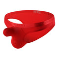 Men's thin solid colour low waist nylon underwear in plus sizes S M L XL