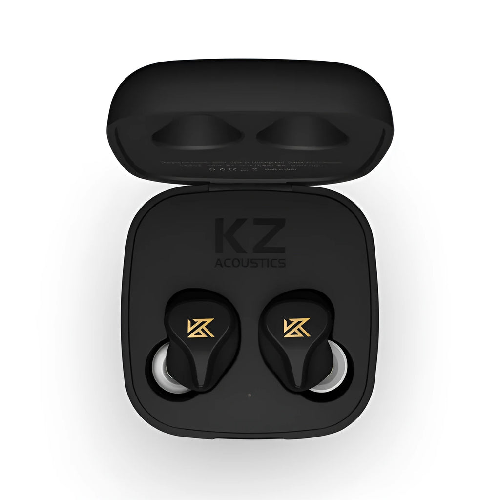 Z1 wireless Bluetooth in-ear headphones in black or green colour with true wireless design