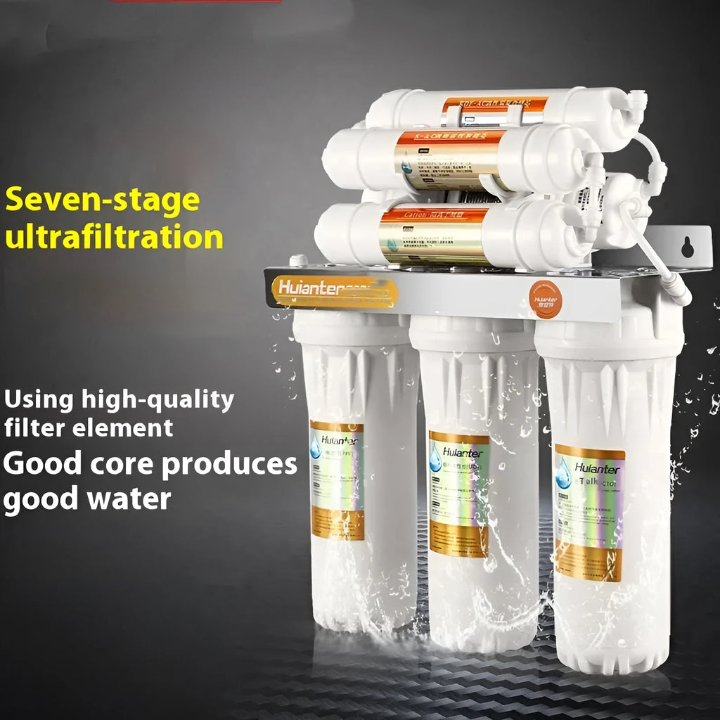 White plastic water purifier filter element cartridge for household direct drinking water purification