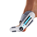 White plastic electric adjustable hallux valgus toe separator with Type-C charging interface