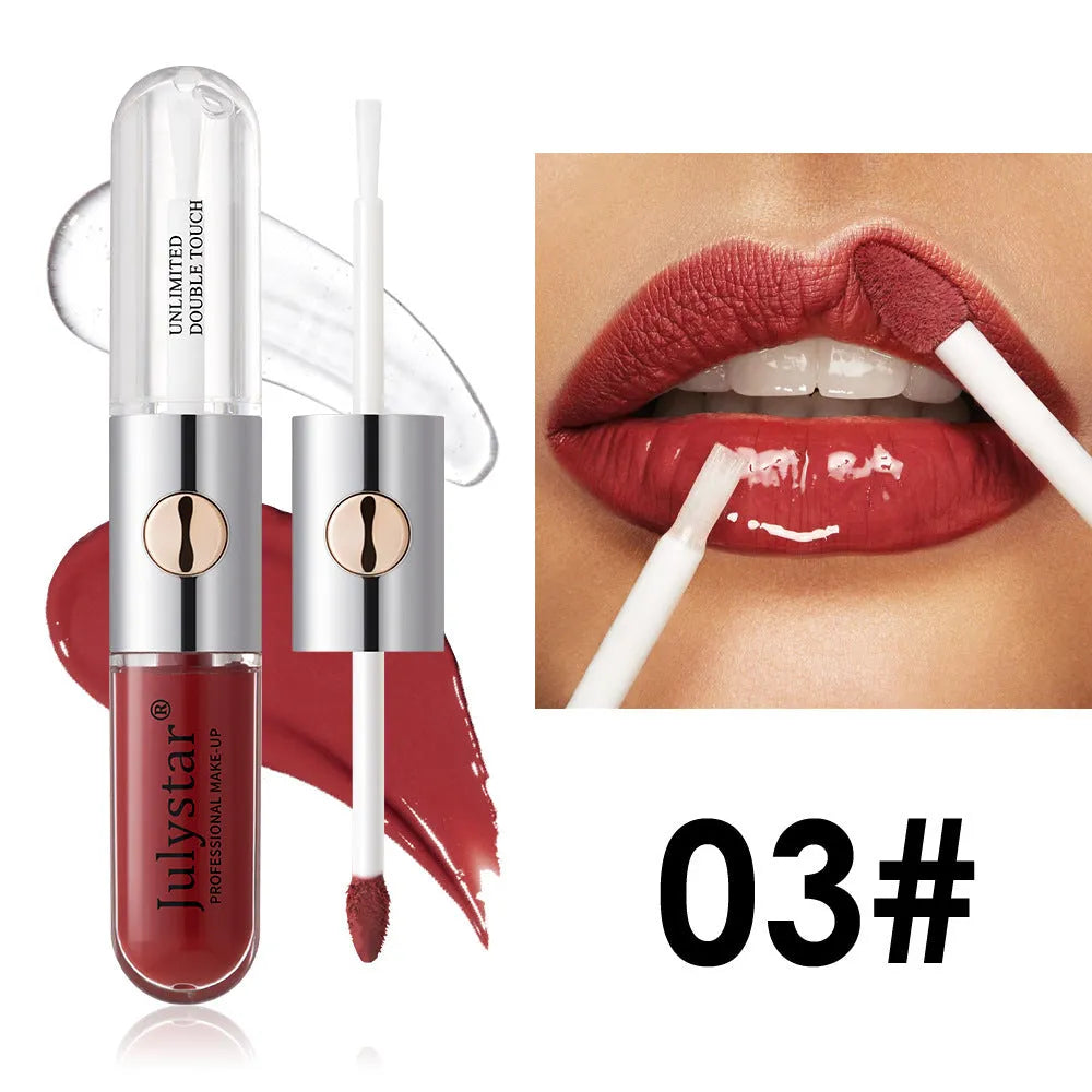 Women's lasting lip gloss in 6ml size with nine colour shade options