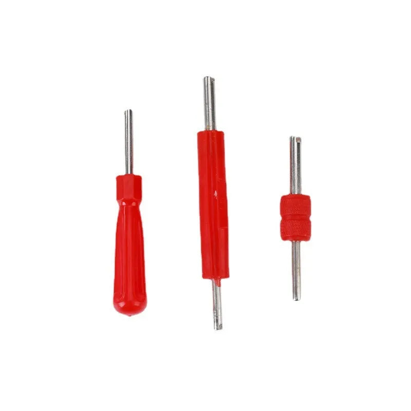 Single-head aluminium alloy valve wrench with 1-inch jaw opening in three colour style options