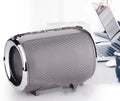 Portable subwoofer sound card reader in metal casing with Bluetooth and USB playback functionality