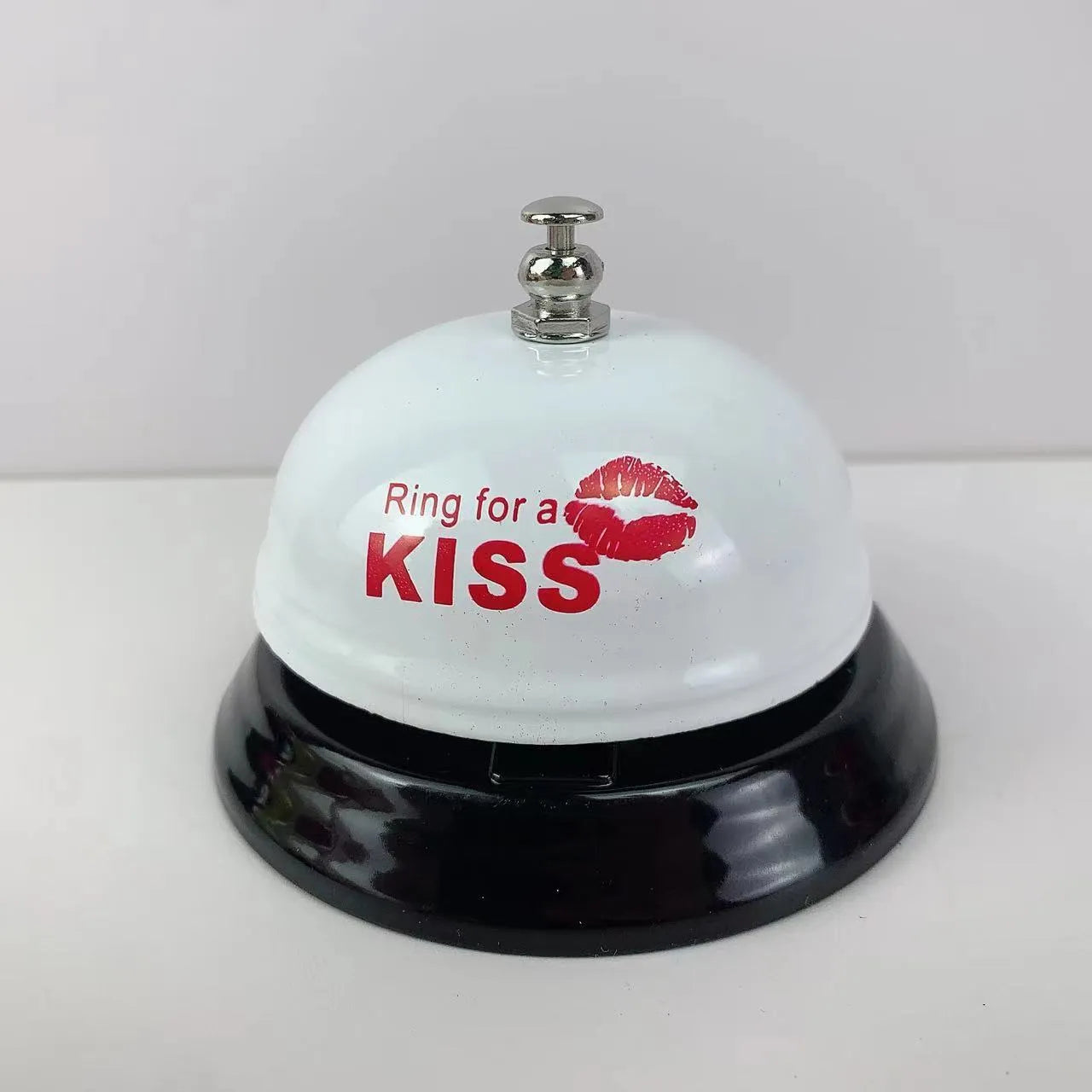 Iron classroom game alarm bell in various colours including Red Me and Green Tea variants