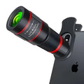 20x mobile phone telescope with universal clip and plastic housing for smartphone camera magnification