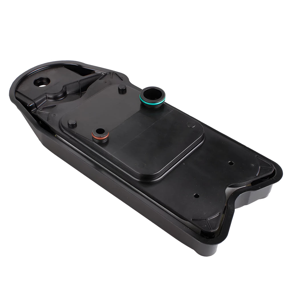 Black crankcase ventilation filter for Ram 2500-5500 with 6.7L Cummins diesel engine