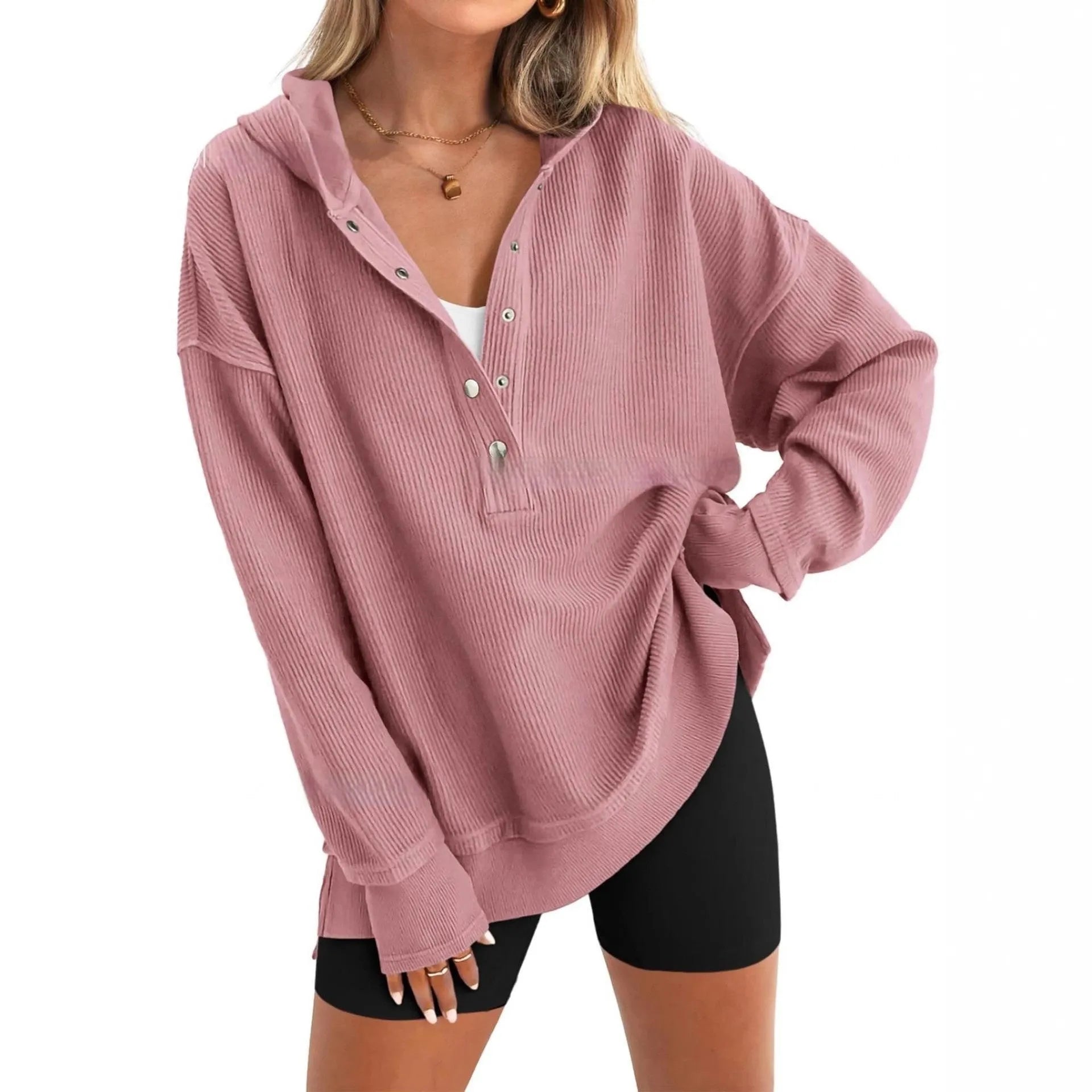 Women's loose raglan sleeve pullover sweater in peacock green, casual Japanese Korean style.