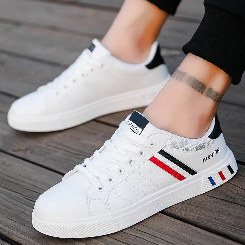 Sports shoes in Black, Gray, and White colour options showing size tags 39 to 44