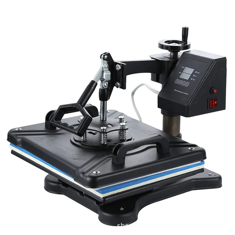 Black thermal transfer printing machine for t-shirt and textile decoration