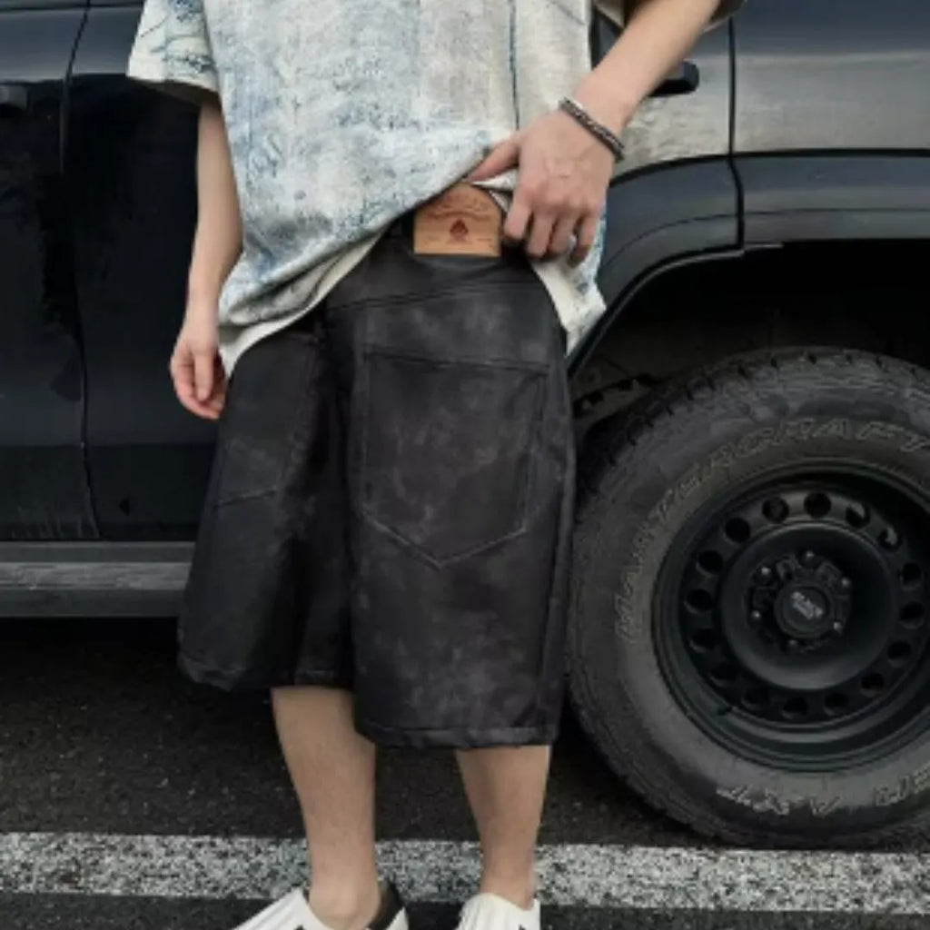 Korean-style loose fit solid colour t-shirt with round neck and short sleeves