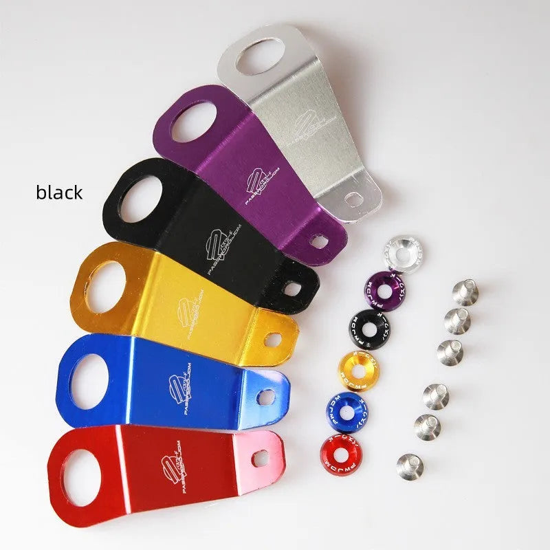 Aluminium alloy radiator mounting bracket for Honda Civic EG in choice of colours.