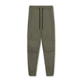 Men's quick-dry ankle-tied fitness pants in woodland camouflage colour with loose fit design