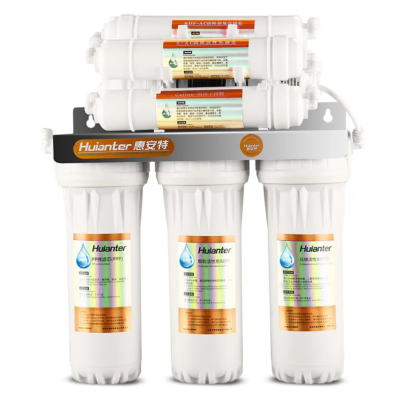 White plastic water purifier filter element cartridge for household direct drinking water purification