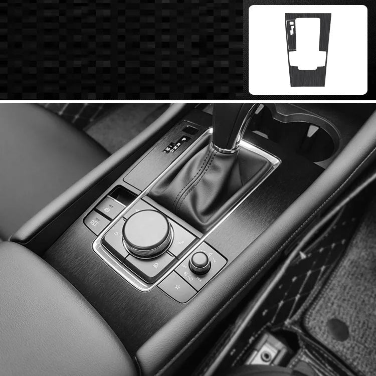 Unksera car interior decorative film sticker kit for centre console and dashboard modification.